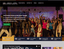 Tablet Screenshot of fullcirclevenice.org